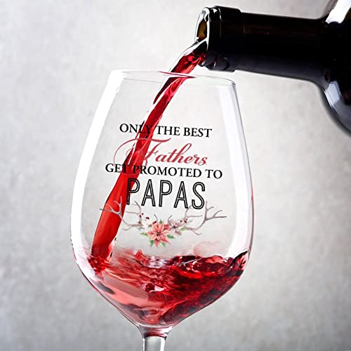 Verres à vin Papas lot de 2 verres de 325 ml avec coffret cadeau