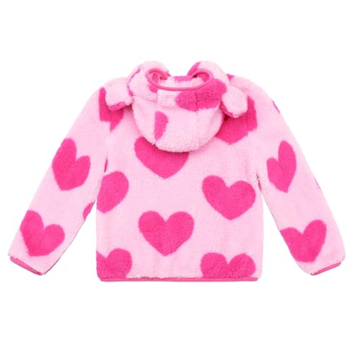 JESKIDS Toddler Girls Boys Fleece Hoody Jacket Zip Up Teddy Coat Warm Winter Outwear2