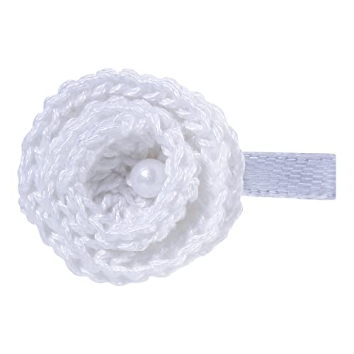 Image of Prapti Handicrafts Crochet Flower Baby Girl Eligater Hair clips Hairpins For Girls Hair Accessories Kids