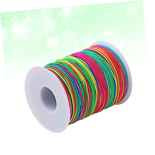 Cordón elástico para manualidades y pulseras en casa con este pack de dos rollos 8