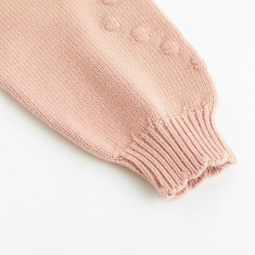 Image of Simplee kids Baby Sweater Toddler Girls Cardigan Sweater Embroidered Strawberry Knit Sweater