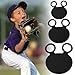 Palm Protector - Softball Pad Silicone, Palm Guard with Shock Absorbent Design, Athletic Support for Training, Sports Gear Cushion Accessory, for Adult Youth Hockey Baseball Practice 3-Piece