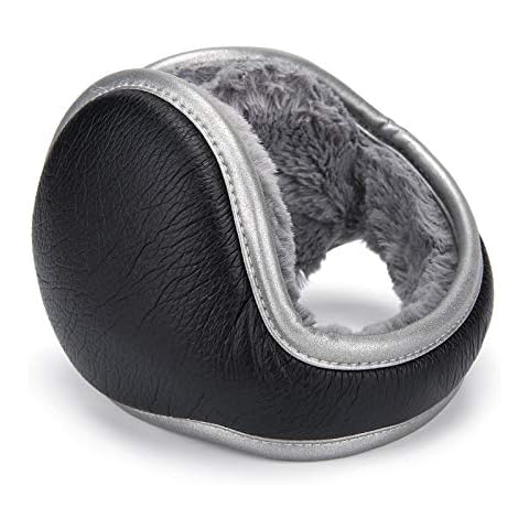 LCXSHYE Foldable Fleece Ear Warmers for Winter Cover
