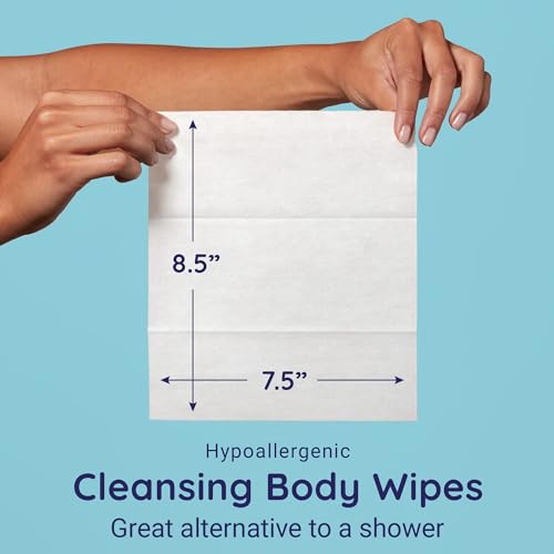 Image of Wet Ones Body Wipes, Clean Scent, 28 ct (6 Pack) | Travel pack, Face and body cleansing wipes, Large size, Removes sweat and body odor, Quick-dry, No rinse, Hypoallergenic