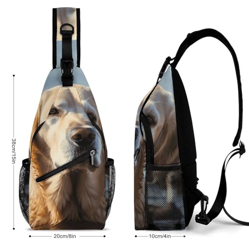 Bolsa cruzada deportiva para hombro 38x20 cm miniatura 2
