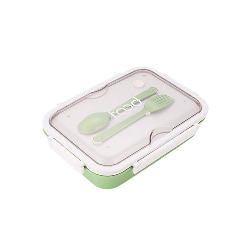 boîte à repas, Boîtes à bento Boîte lunch isolée/Travail/Étudiant/Acier(Yellow)