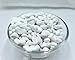 WHANLEY L&Q 2 LB Mini White Rocks,DIY Rocks,White Gravel Plants,Flish Tank Decoration,Vase Filling Stone,Outdoor Decorative Stones (1, 2 LB)