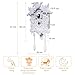 Walplus Elegante Blanco CUCO Reloj decoración pared Home Living Habitación cocina Decor...