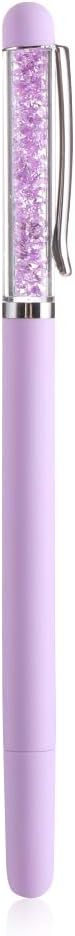 ARRIVEOK Point Drill Pen Arts Embroidery DIY Crafts Crystal Pens 5D Diamond Painting Cross Stitch(Purple)
