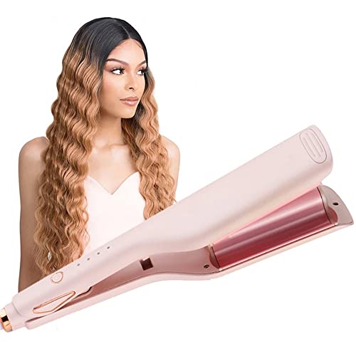 YONAIL 25mm Welle Lockenstab Lockenstab Tief gewellt Lockenwickler 2 Fässer Lockenstäbe Eierrollen Ripple Styling Tools Cover