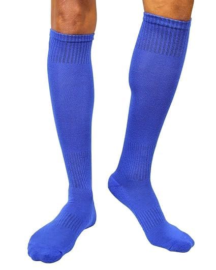Football Soccer Socks For Men Youth Boys Compression Over Knee High Elasticity Performance Athletic Sports Socks Large Size-image-18