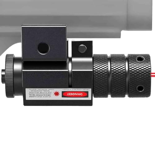 CTOPTIC Red Laser Beam Dot Sight Scope Rifles Pistols Lazer Laser Handguns Picatinny Mount