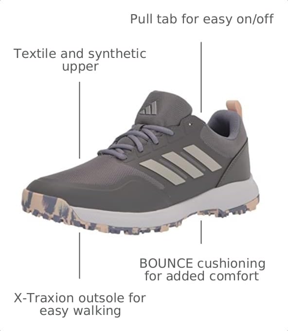 Image of Adidas Men's Tech Response 3.0 Spikeless Golf Shoes