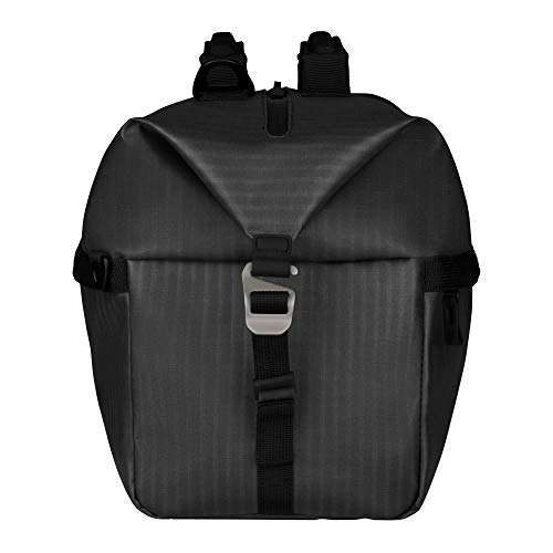 Victorinox VX Touring Carry-All Water Repellant Duffel, Black, 11.4-inch