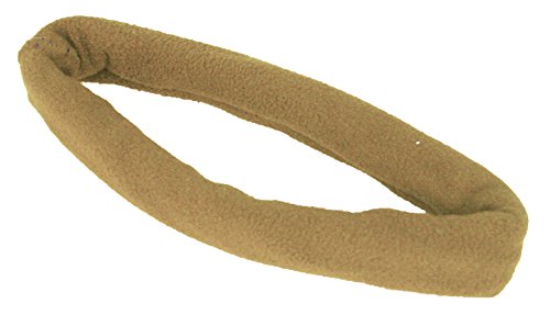 Mia Bend-a-Bun-Soft Flannel Styling Tool With Bendable Wire-Blonde- 7.25" Long (1pc)