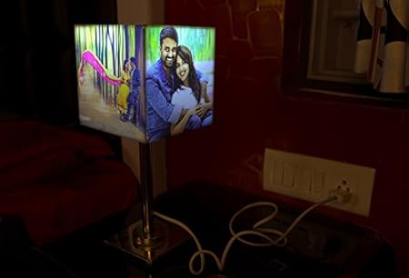 Zoci Voci Acrylic Cube Lamp (White,3W)