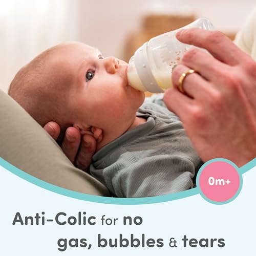 Image of NUK Simply Natural Baby Bottle Nipples - Medium Flow Silicone Extra Soft Anti-Colic Air System BPA-Free Pack of 2
