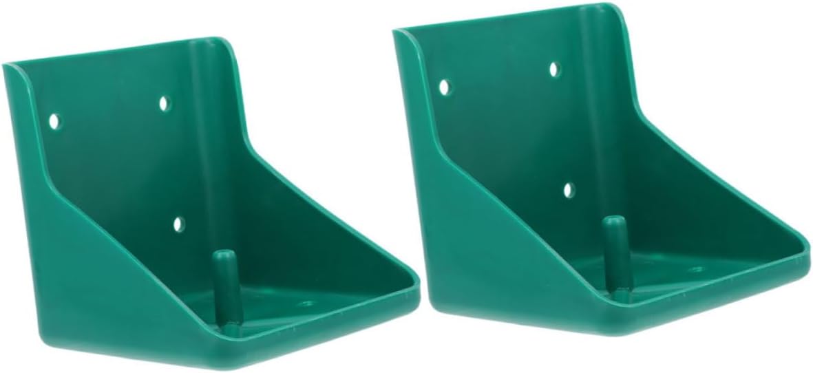 TOYANDONA 2pcs Livestock Salt Brick Feeding Box Cattle Sheep Licking Salt Blocks Holder Easy to Clean Cow Mineral Feeder with