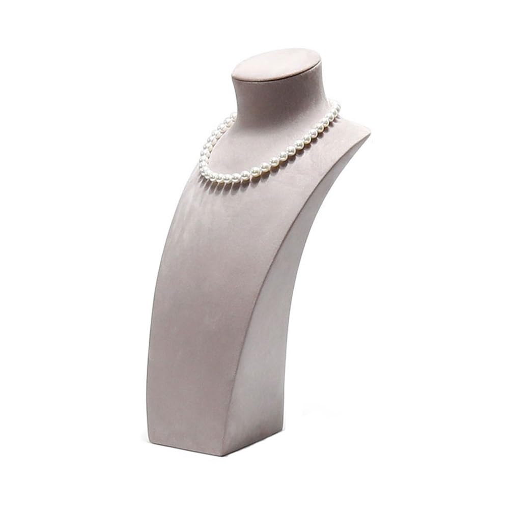 Pq7hKv2wD Jewellery Organiser Pearl Necklace Jewelry Rack Display Props Vertical Portrait Model