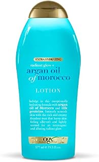 OGX Radiant Glow + Argan Oil of Morocco Extra Hydrating Lotion, 19.5 Fl