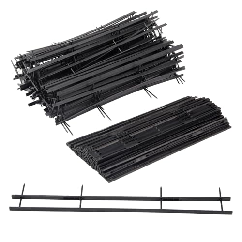 Peignes de reliure plastique 4 broches refermables 27,9 cm noir x100