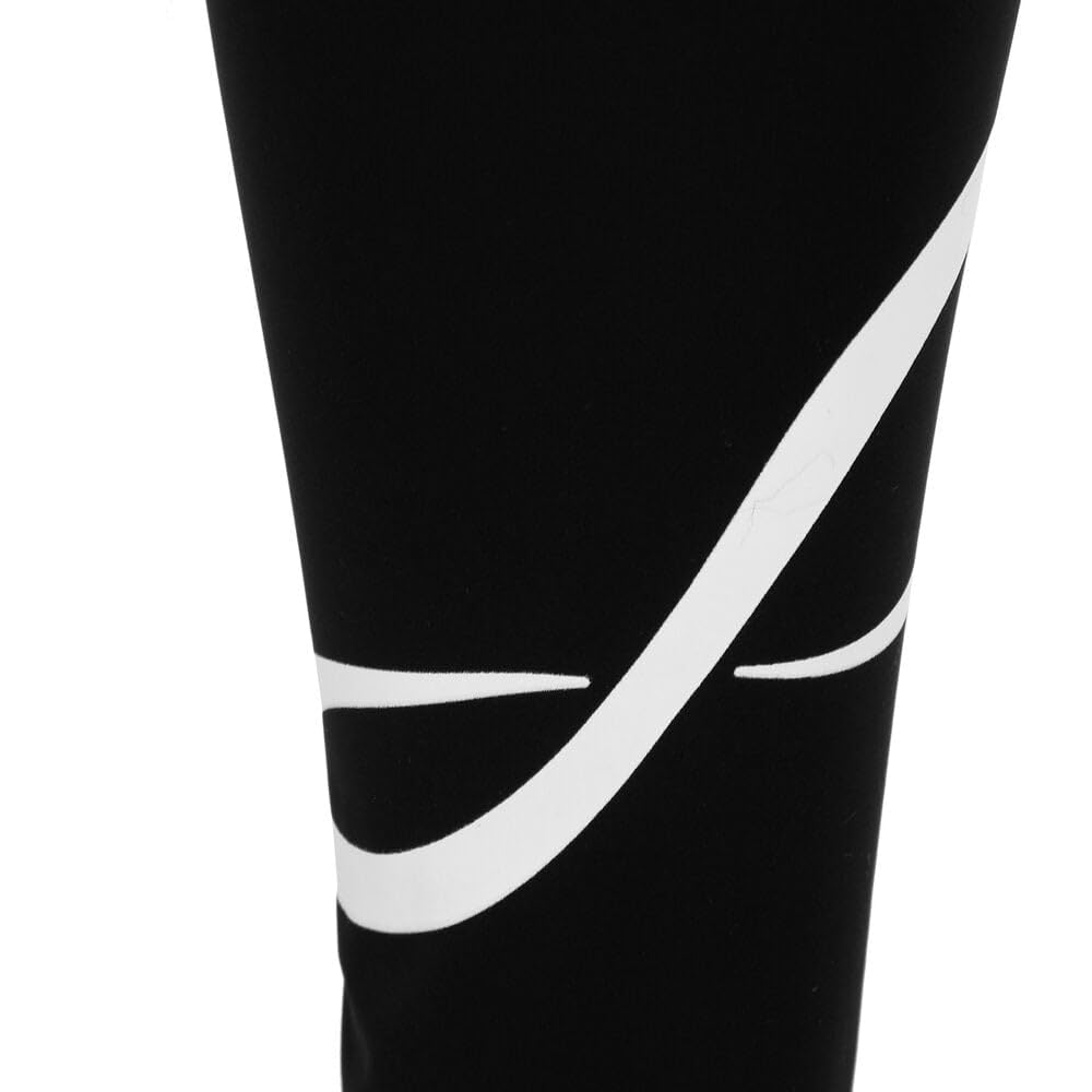 Endless Cross Pocket Tights Mujeres Malla Negro-Blanco
