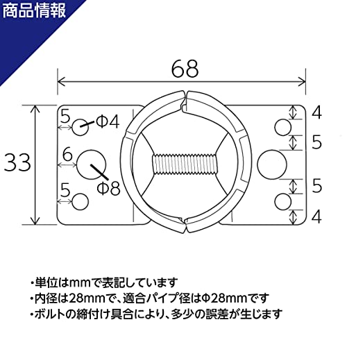 NTY メタルジョイント ブラック Φ28mm用(イレクターパイプと互換性あり) ブラケット 組立て パイプ ラック ジョイント NTY-20B 4個セット