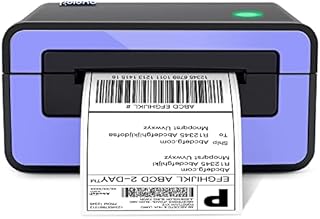 Shipping Label Printer, POLONO PL60 4x6 Label Printer for Shipping Packages, Direct Thermal Printer, Compatible with Windows, Mac, Linux, Widely Use for Shopify, Ebay, Amazon, USPS, FedEx, Etsy