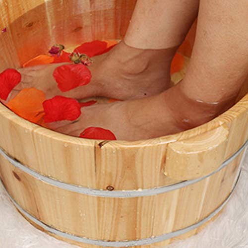 Cubeta de Madera para Spa de Pies y Masaje Relax en Casa miniatura 5