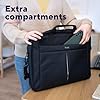 Trust Primo Laptop Bag 16 Inch, Work Bag with Padded Interior, Adjustable Shoulder Strap, Dual Metal Zippers, Messenger Bag for Business, Notebooks, Macbook - Black #5