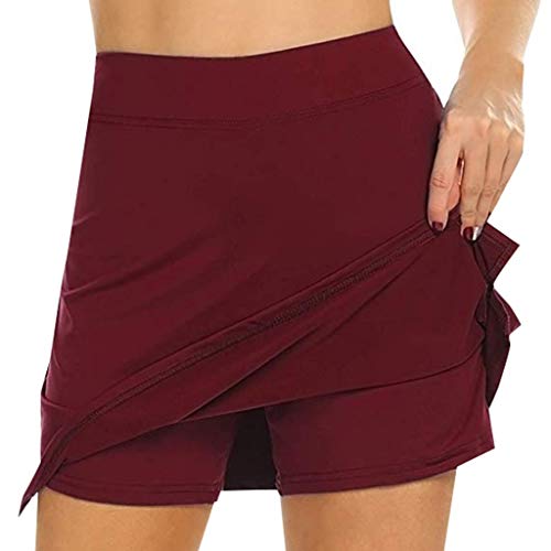 FAMILIZO Faldas Largas Y Elegantes Faldas Cortas Mujer Verano Invierno Primavera Vestidos Skirts for Women Mujer Activas Skorts Rendimiento Falda Running Tenis Golf Entrenamiento Deportes