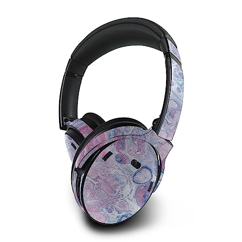 Image of MightySkins Glossy Glitter Skin Compatible with Bose QuietComfort 45 Headphones Pastel Pour | Protective, Durable High-Gloss Glitter Finish | Easy to Apply | Made in The USA