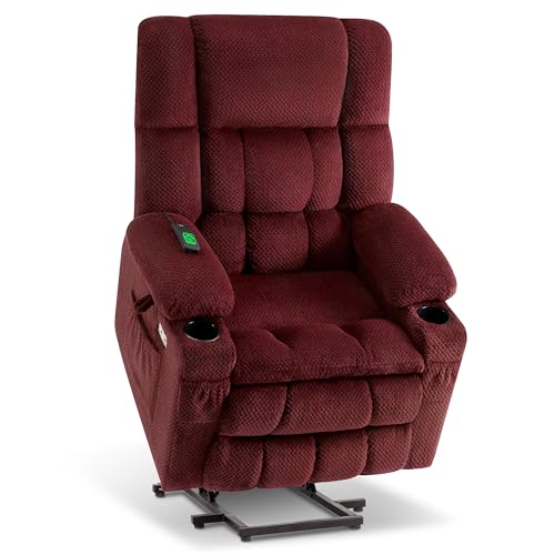 Image of MCombo Large Dual Motor Power Lift Recliner Chair for Elderly 7896