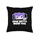 Moms Watch Anime Too Manga Mother's Day Japanese Animation Throw Pillow