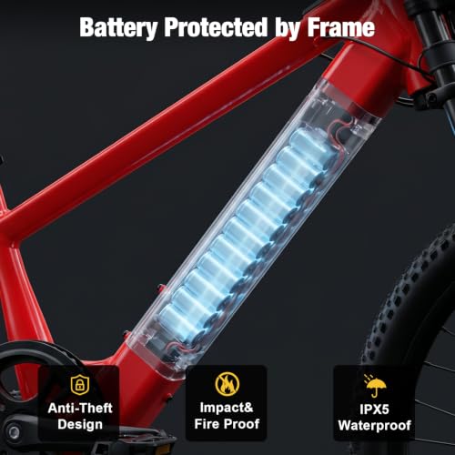 Electric Bike for Kids Ages 6-13