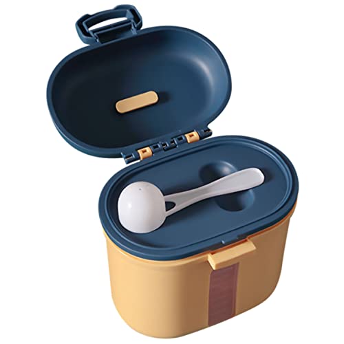SUPVOX 1Set Portable Formula Box Compact Milk Powder Container with Scale Design and Formula Dispenser for Outdoor Use Capacity Storage Easy to Clean
