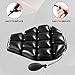 GRAND PITSTOP Motorcycle Air Seat Cushion, on The go inflate & Deflate, Pressure Relief Motorcycle Seat Pad, Shock Proof Comfortable for Motorbike Long Rides (Cruiser Premium with Air Pump)