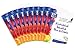 Produktbild OXFORD 100050321 Zeichenblock Schule 10er Pack A4 blanko 20 Blatt 120 g/m² Canson Papier Zeichen-Karton geheftet mit Mikroperforation Zeichenpapier