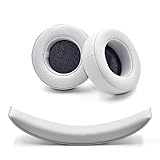 MYAYD Coussinets de rechange + bandeau compatibles avec Motorola Pulse Escape sans fil, pièces de rechange pour réparation de coussinets d'écouteurs, coussinets d'oreille, pièces de réparation (blanc) MYAYD Coussinets de rechange + bandeau compatibles avec Motorola Pulse Escape sans fil, pièces de rechange pour réparation de coussinets d'écouteurs, coussinets d'oreille, pièces de réparation (blanc)