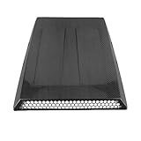 XCZFHYLA Car Hood Vent Trim Carbon Fiber Pattern Bonnet Hood Air Intake Trim Car Hood Air Intake Inlet Scoop Universal for Vehicle