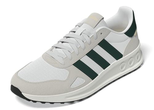 Adidas Men's Run 84, White/Collegiate Green/Alumina, 10.5