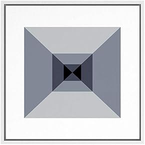 SIGNWIN Framed Canvas Wall Art Black and White...
