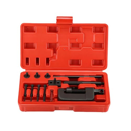 Kit pour couper chaîne de moto usée et riveter le nouveau maillon