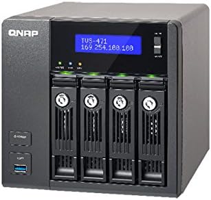 QNAP TVS-471-I3-4G Bay Desktop NAS Enclosure with 4GB RAM