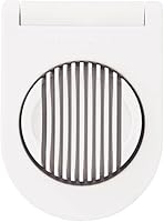 Vista 2 de KitchenAid Cortador de huevos clásico con alambres de acero inoxidable, 9 pulgadas, blanco