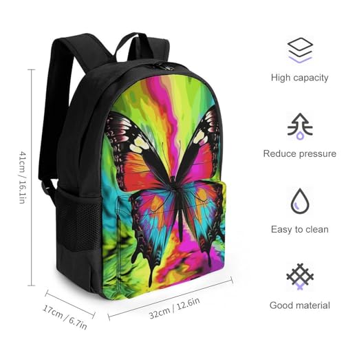Mochila deportiva ligera estilo mariposa para senderismo miniatura 2