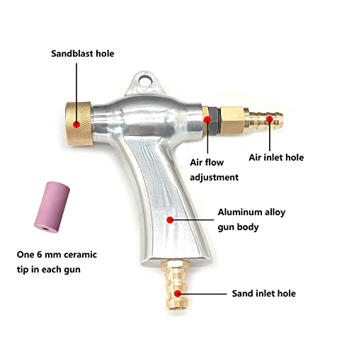 Image of Sandblaster Gun Sandblasting Cabinet Foot Valve Sand Blasting Media Kit Sand Blaster Machine Accessories