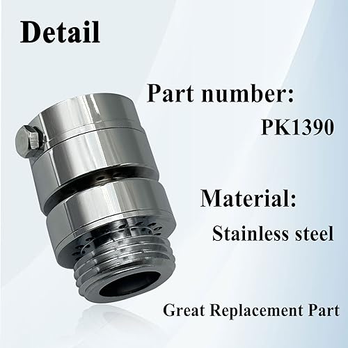 Ebrmeiwo Pk1390 Self -Draining Vacuum Breaker Replacement, Outdoor Faucet Adapter thumb #2