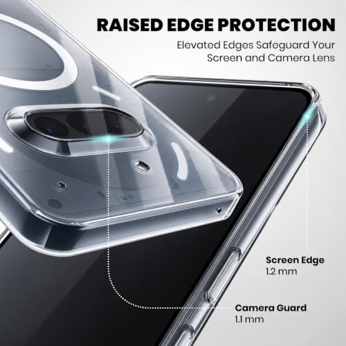 Image of DIZORO Crystal Clear Compatible with Nothing 3A Case with Anti-Yellow Anti-Scratch Shockproof Transparent Cover.