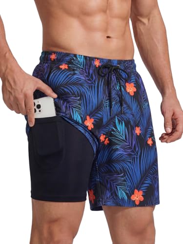 Traje de baño 2 en 1 anti-rozaduras con cordón en la cintura para deportes acuáticos